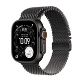 Часовник - Apple Watch Ultra 3 Cellular 49mm Black Titanium Case with Black Titanium Milanese Loop - Large