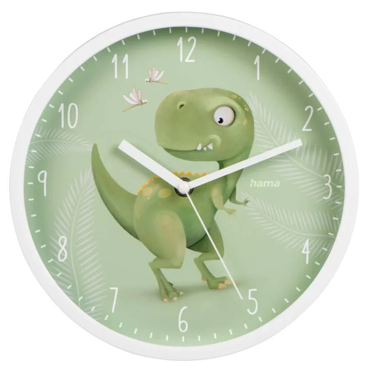 Детски стенен часовник Hama "Happy Dino" HAMA-186427