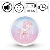 Детски стенен часовник HAMA "Magical Unicorn", 186430